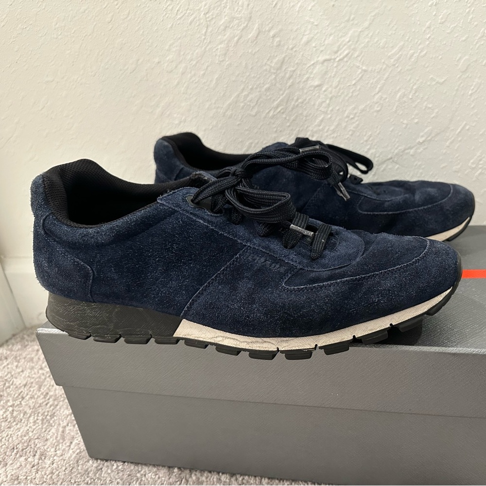 Prada men’s sneakers suede
